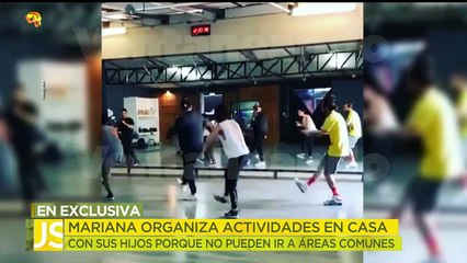 ¡Mariana Ochoa nos muestra cómo vive la cuarentena con sus hijos! | Ventaneando