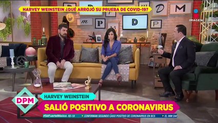 ¡Harvey Weinstein dio positivo a coronavirus!