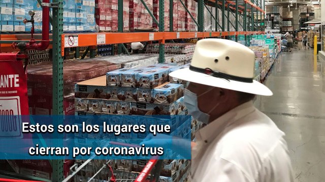 ¿Cuáles negocios y lugares deben estar cerrados por coronavirus?