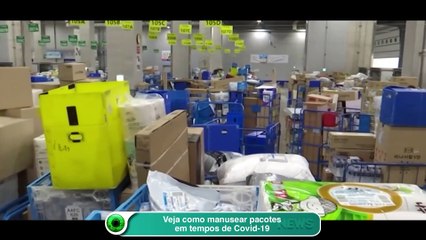 Veja como manusear pacotes em tempos de Covid-19
