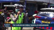 Antisipasi Corona, Tim Gabungan TNI Polri Disejumlah Daerah Imbau Warga Untuk Mengurangi Berkumpul