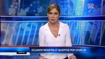 Informe sobre casos de Covid-19 en Ecuador