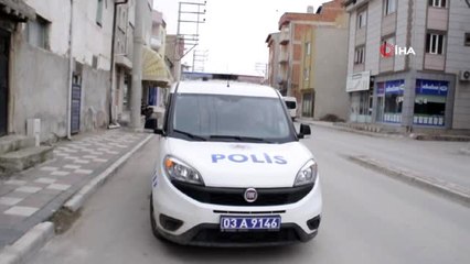 Şuhut'ta polis ekipleri 65 yaş üstü vatandaşların ihtiyaçlarını giderdi