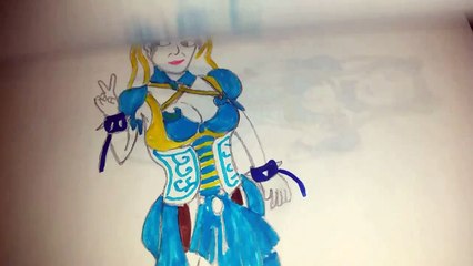 Animación de Chun-Li en acción 🥋