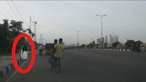 Real Ghost caught on cam at Hitech City, Hyderabad - Real Ghost Videos in india - Real Scary Videos