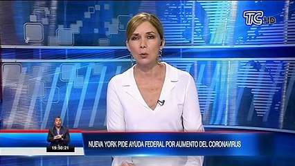 Gobernador de Nueva York anuncia más de 25 mil casos de coronavirus y pide ayuda federal