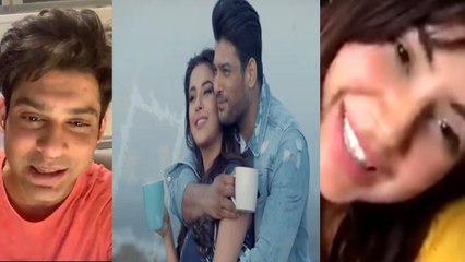 Shehnaz और Siddharth अपने गाने Bhula Dunga में खुद को देख रह गए हैरान,कह दी ये बात  | FilmiBeat