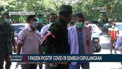 1 Pasien Positif Covid-19 Sembuh Dipulangkan