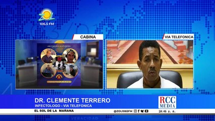 Dr. Clemente Terrero infectólogo, ofrece orientaciones muy importante sobre el Covid-19