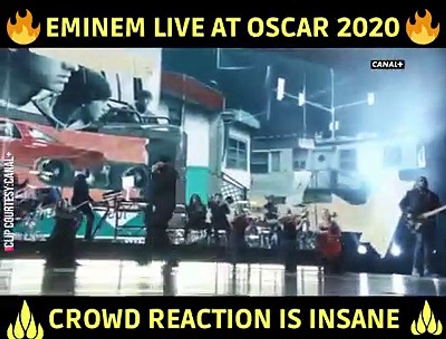 EMINEM performance in Oscar