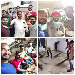 Dyfi thodupuzha members turned building in to isolation hospital