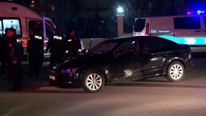 Başkent'te seyir halindeki araca pompalı tüfekle saldırı: 1 yaralı