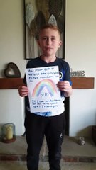 Doncaster youngster's coronavirus message