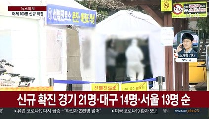 100명 추가 확진…미국발 입국자도 자가격리