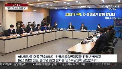 문 대통령 "마스크 5부제 조만간 3~4매로 늘릴 것"
