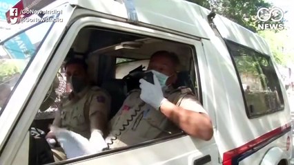 कोरोना लॉकडाउन: दिल्ली पुलिस कर रही पेट्रोलिंग, घरों में रहने के आदेश
