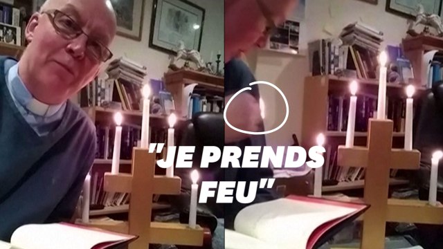 Confinement: ce prêtre a réalisé son sermon en ligne mais tout ne s’est pas passé comme prévu
