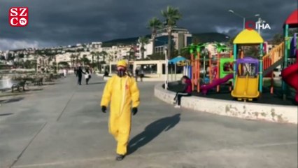 Anneannesi için koronaya ilginç önlem