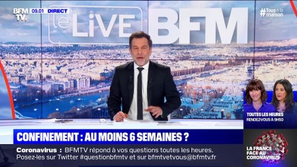 Confinement: au moins 6 semaines ? - 25/03