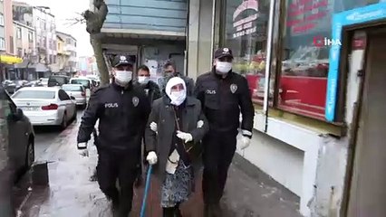 Beyoğlu polisinden 83 yaşındaki kadına yardım eli