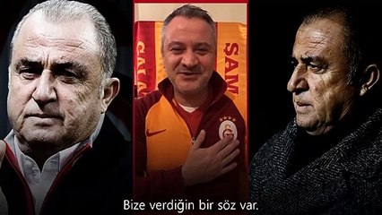İşte Fatih Terim'in izlediği taraftar videosu