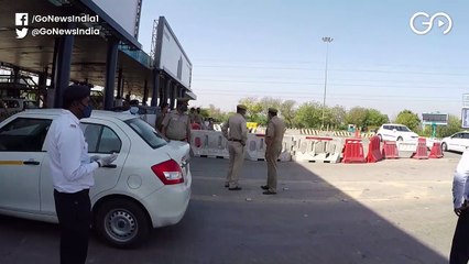 कोरोना लॉकडाउन: दिल्ली-नोएडा बॉर्डर पर ज़ीरो ट्रैफिक