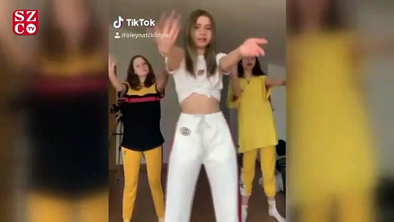 TikTok hesabı açan Aleyna Tilki, kalça dansı yaptı