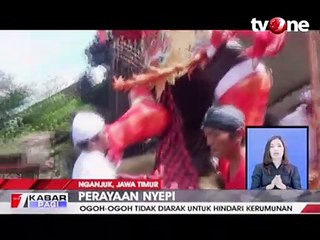 Perayaan Nyepi di Nganjuk, Ogoh-ogoh Tidak Diarak