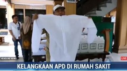 RSUD dr Moewardi Solo Buat APD Sendiri Karena Langka