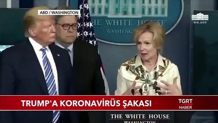 Trump'a Koronavirüs Şakası