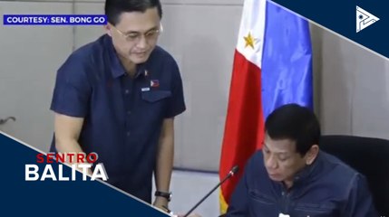 Скачать видео: 'Bayanihan to Heal as One Act', nilagdaan na ni Pangulong #Duterte