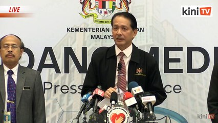 LIVE: Perkembangan terkini Covid-19 oleh Kementerian Kesihatan