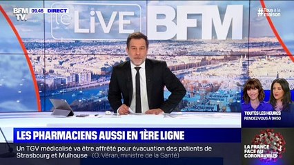 Les pharmaciens aussi en 1ère ligne - 25/03