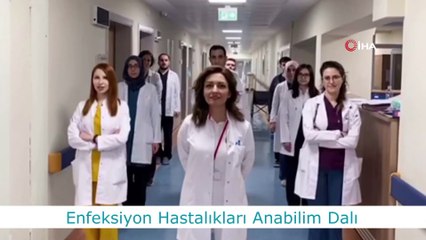 BUÜ Tıp Fakültesi ve Bursasporlu futbolculardan #EvdeKalBursa videosu