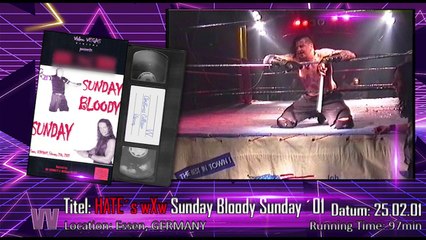 HATE_s wXw Sunday Bloody Sunday 01´ - (c) Video VEGAS 1/2