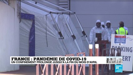 Coronavirus en France : Vers un confinement prolongé au moins jusqu'à la fin du mois d'Avril