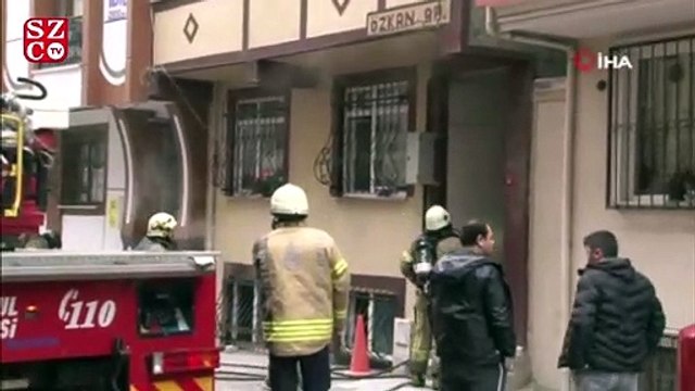 Baca yüzünden yangın çıktı, apartman sakinleri kavga etti