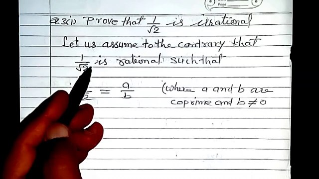1 over root 2 is irrational proof _ Real numbers _ NCERT Maths class 10 solutions _ Math Mitra
