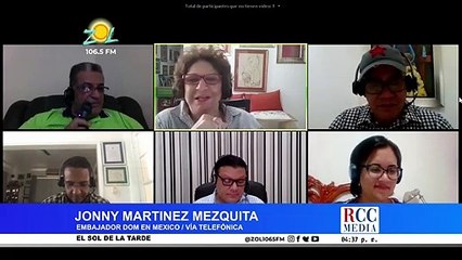 Jonny Martinez explica como se gestiono avión para el regreso de dominicanos desde Mexico