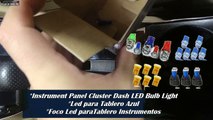 Cambio de luces de palanca a Foco LED para tablero
