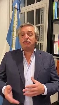 Alberto Fernández agradece los saludos de cumpleaños