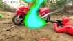 Kids Toy Videos US - Spiderman, moto, bicicleta, vehículo de rescate, camión de basura-juguetes para niños G270C