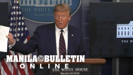 Trump announces he tested negative on new coronavirus test
