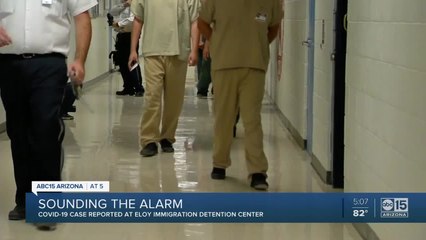 Immigration detention center in Eloy has first positive case