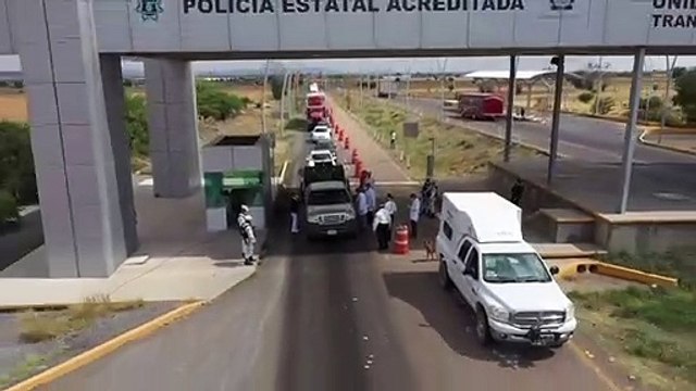 REFUERZAN FILTROS SANITARIOS EN LAS CINCO UNIRSE DE ZACATECAS