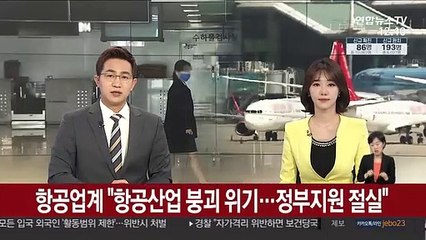 항공업계 "항공산업 붕괴 위기…정부지원 절실"