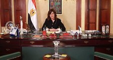 رسالة وزيرة الهجرة للمصريين العالقين بالولايات المتحدة الأمريكية