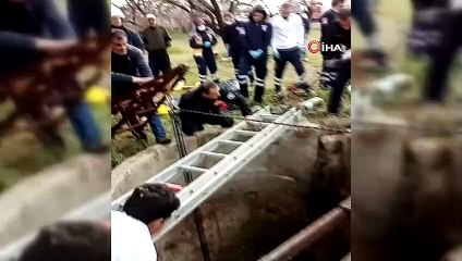 Su kuyusuna düşen yaşlı adam hayatını kaybetti