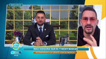 Mau nos platica todo sobre el nuevo sencillo 'Me enamora', de Mau y Ricky. | Venga La Alegría