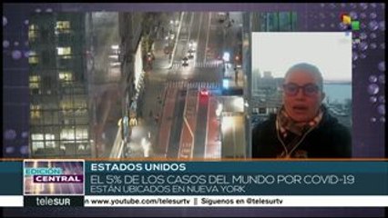 EEUU: en NY, 28% de los pacientes examinados dan positivo al COVID-19